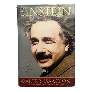 Einstein‎ His Life and Universe Book Hardcover Physicist Biography Non-Fiction